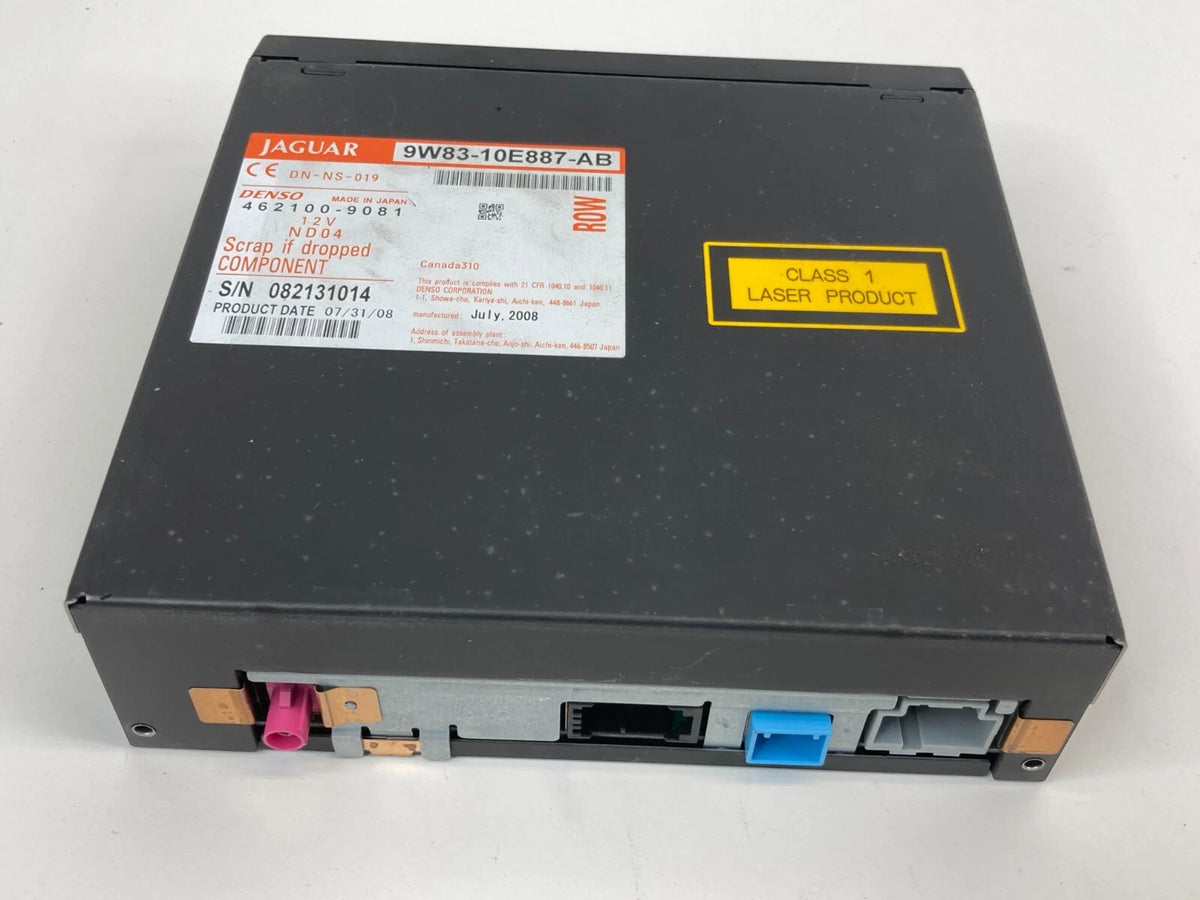 2009-2015 JAGUAR XF NAVIGATION DVD PLAYER CONTROL UNIT RECEIVER 9W83-10E887-AB
