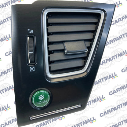 2014 2015 Honda Civic Dash Left Side Outlet A/C Air Vent Grille w/ ECON Switch