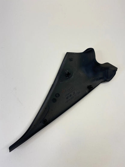 06-13 AUDI A3 FRONT LEFT SIDE INTERIOR DOOR CORNER COVER TRIM 8P4-858-705A OEM