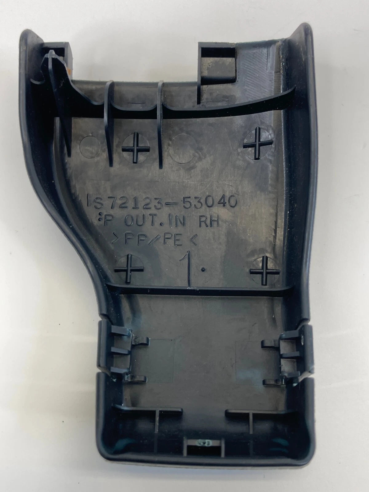 06-15 LEXUS IS250 IS350 FRONT RIGHT SEAT INNER TRACK TRIM COVER 72123-53040 OEM