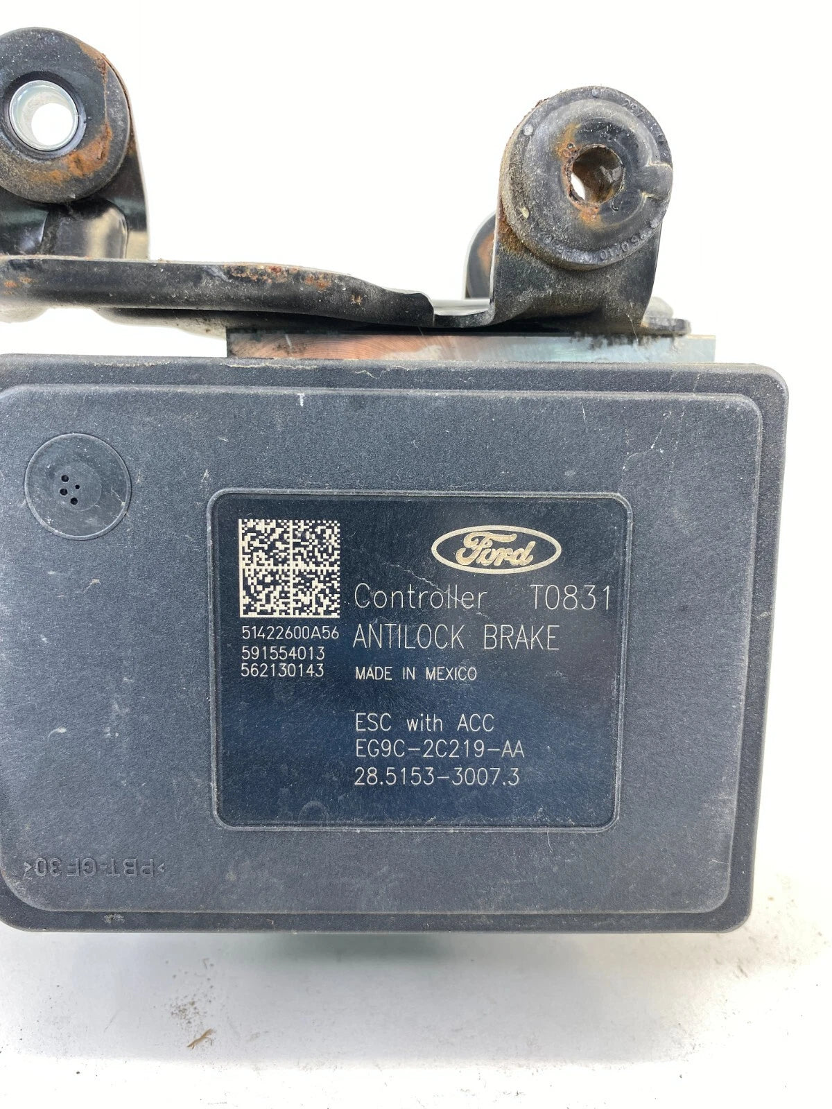 2014-2016 FORD FUSION 2.5L AT FWD ABS ANTI LOCK BRAKE PUMP MODULE EG9C-2C405-AC