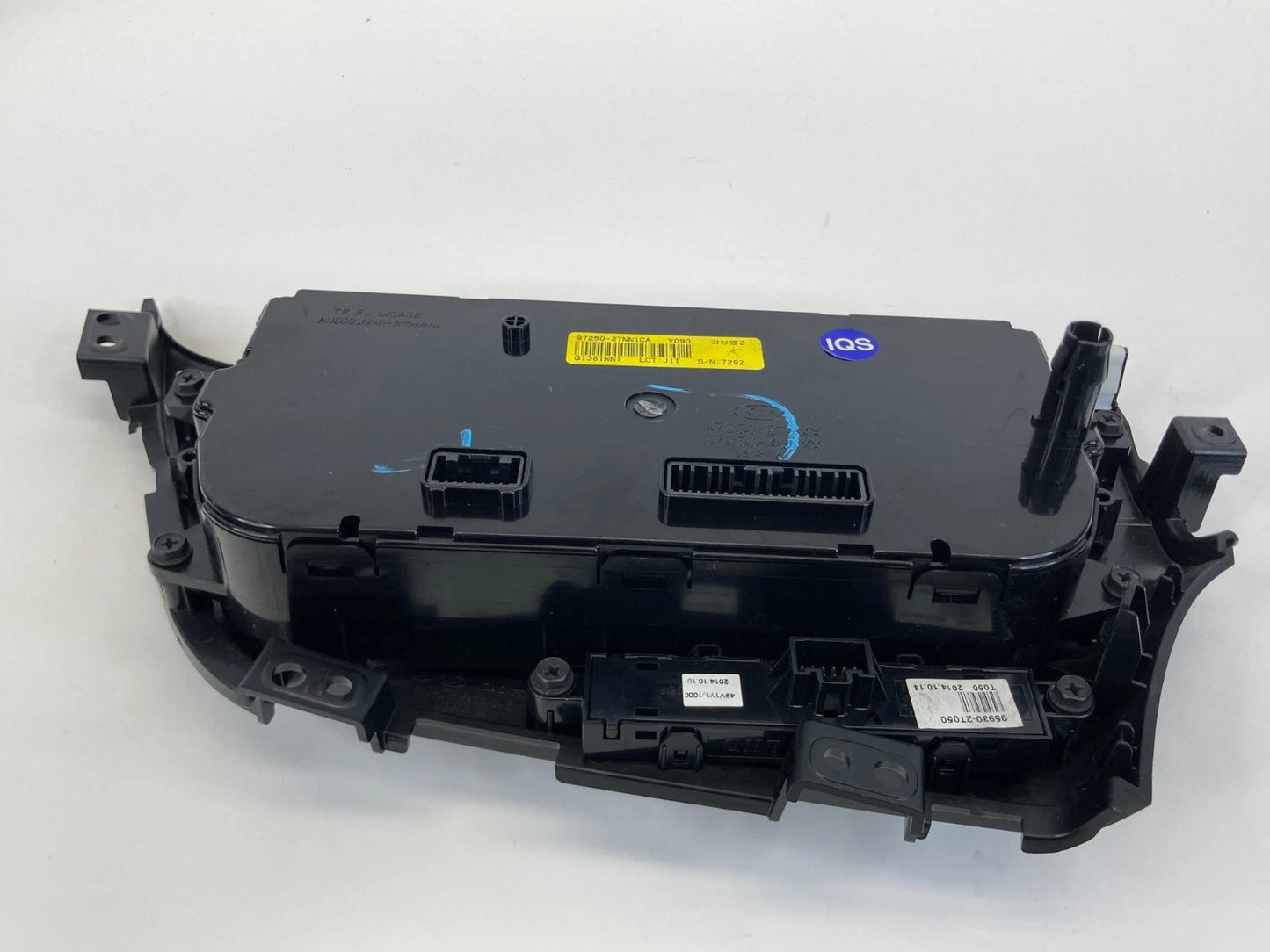 2014 2015 Kia Optima Dual Temperature Control Panel w Digital Clock 972502TNN1CA