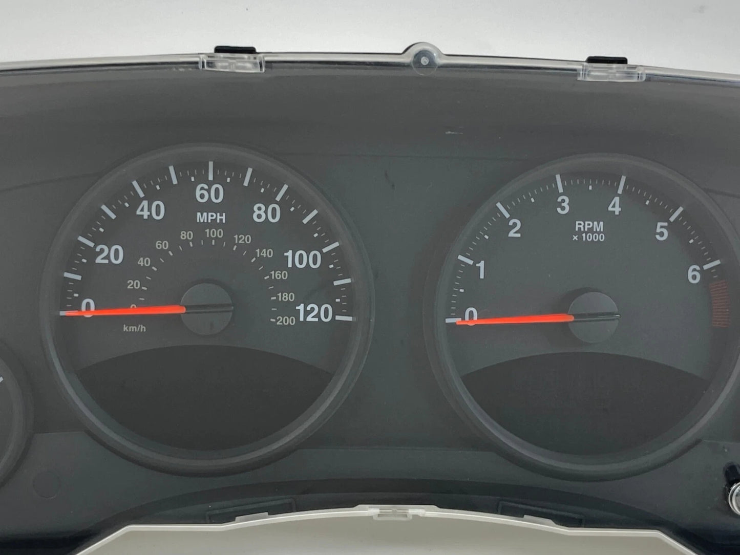 11-13 JEEP PATRIOT INSTRUMENT CLUSTER SPEEDOMETER GAUGES 146K MILES 68080402AD