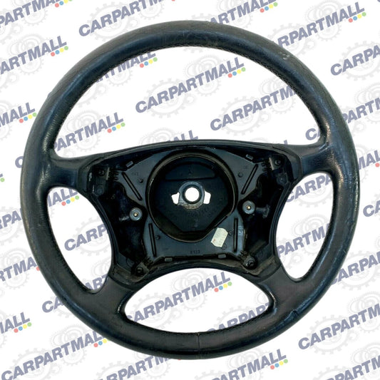 2000-2006 Mercedes-Benz S500 S430 Left Driver Steering Wheel Black 6015835 OEM