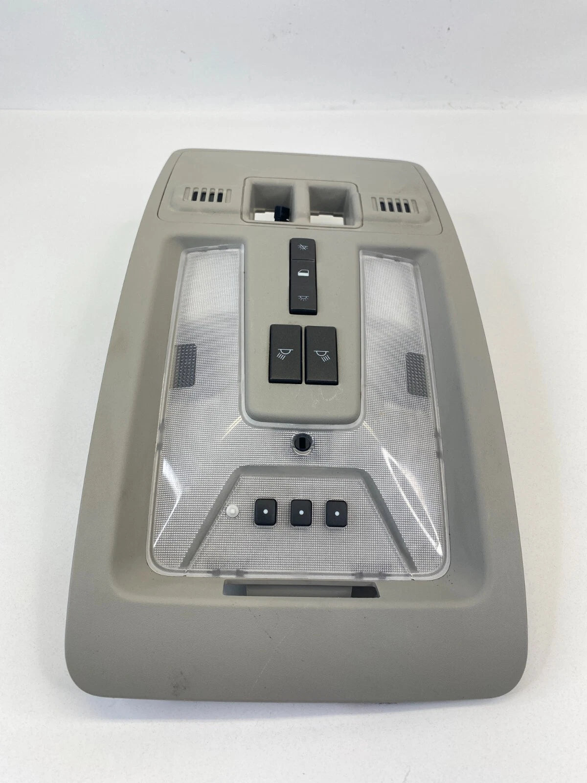 2010-2016 CADILLAC SRX OVERHEAD CONSOLE MAP LIGHT SUNROOF W/ HOMELINK SWITCHES