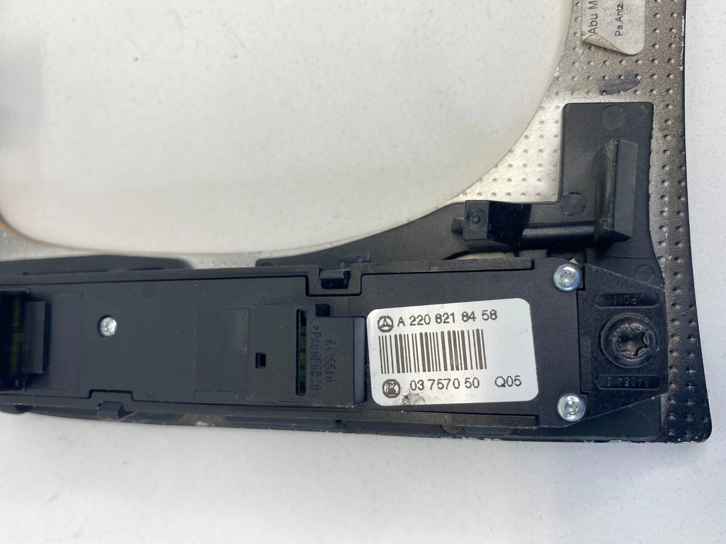 2000-2002 MERCEDES-BENZ S500 S 500 CENTER CONSOLE SHIFT SHIFTER TRIM BEZEL OEM