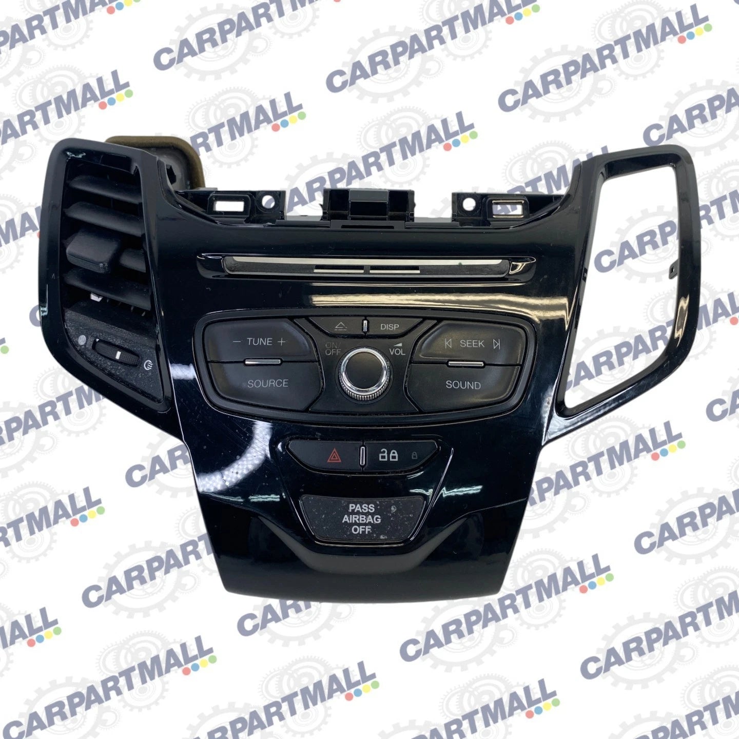 14 15 16 17 18 19 Ford Fiesta Dash Audio Radio Face Control Panel w/Air Vents