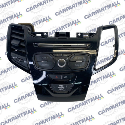 14 15 16 17 18 19 Ford Fiesta Dash Audio Radio Face Control Panel w/Air Vents