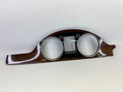 2009-2011 VOLKSWAGEN CC DASHBOARD CLUSTER SPEEDOMETER TRIM W/ HAZARD SWITCH OEM