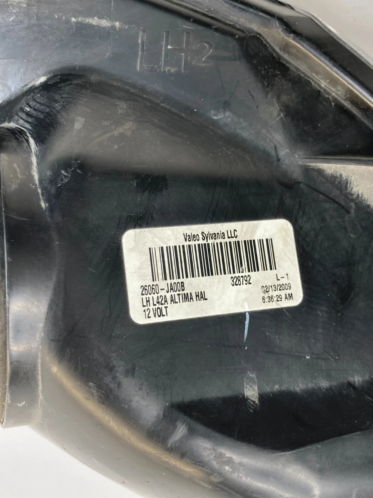 2007-2009 NISSAN ALTIMA FRONT LEFT DRIVER SIDE HEADLIGHT LAMP OEM 26060JA00B