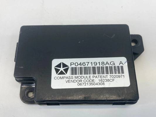 09-16 CHRYSLER TOWN & COUNTRY A/T COMPASS & TEMPERATURE CONTROL MODULE 4671918AG