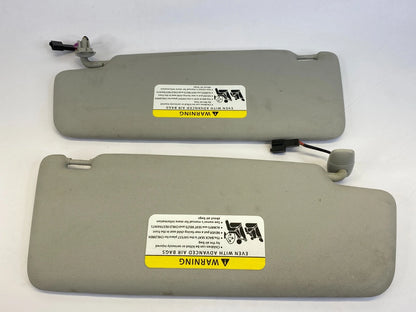 2012-2016 VW PASSAT ROOF SUNVISOR SUN VISOR SHADE PAIR SET LH & RH W/ MIRROR OEM