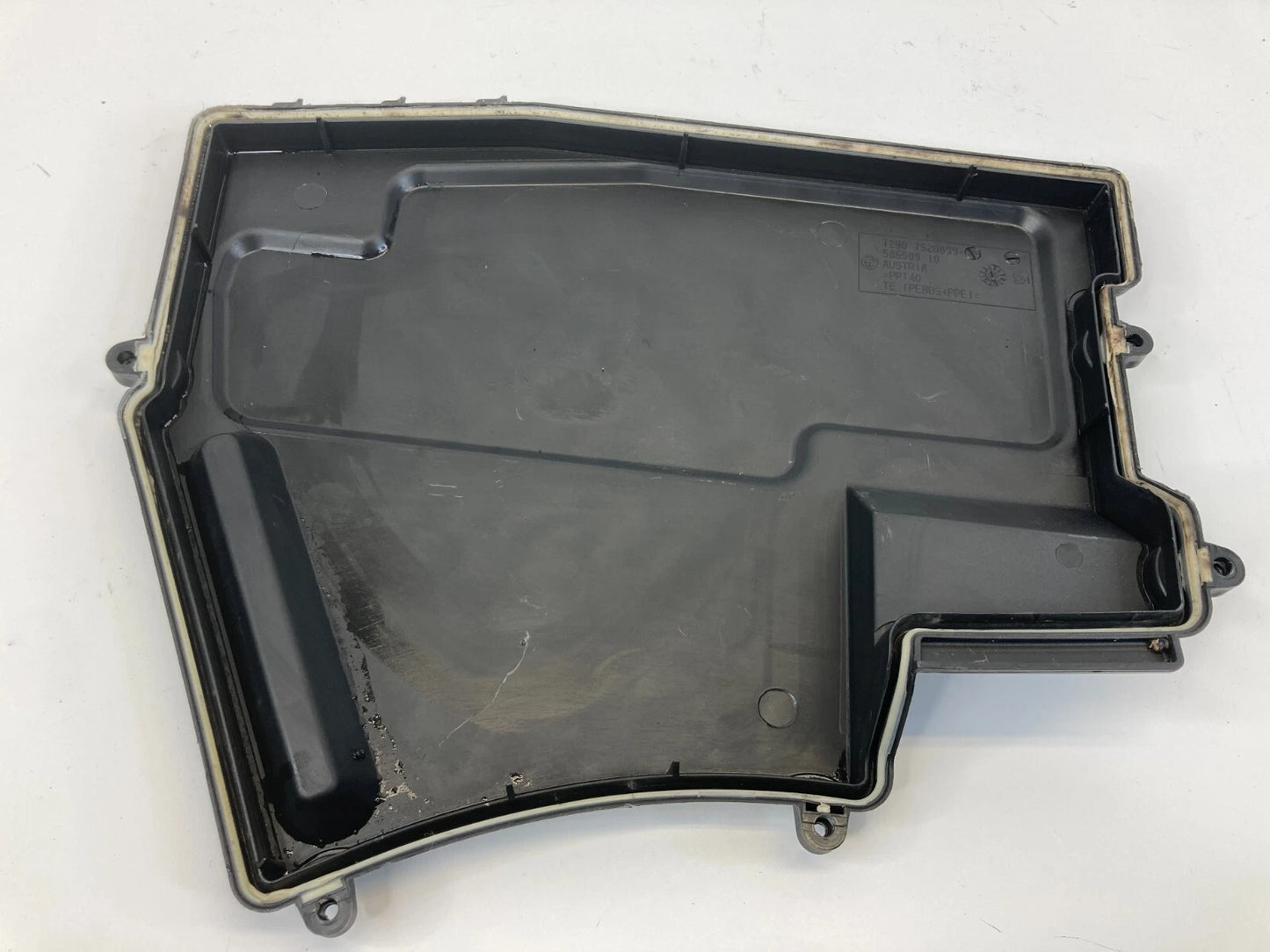 2009 2010 BMW 535I XDRIVE ENGINE COMPUTER BOX UPPER CAP COVER 12907520899 OEM