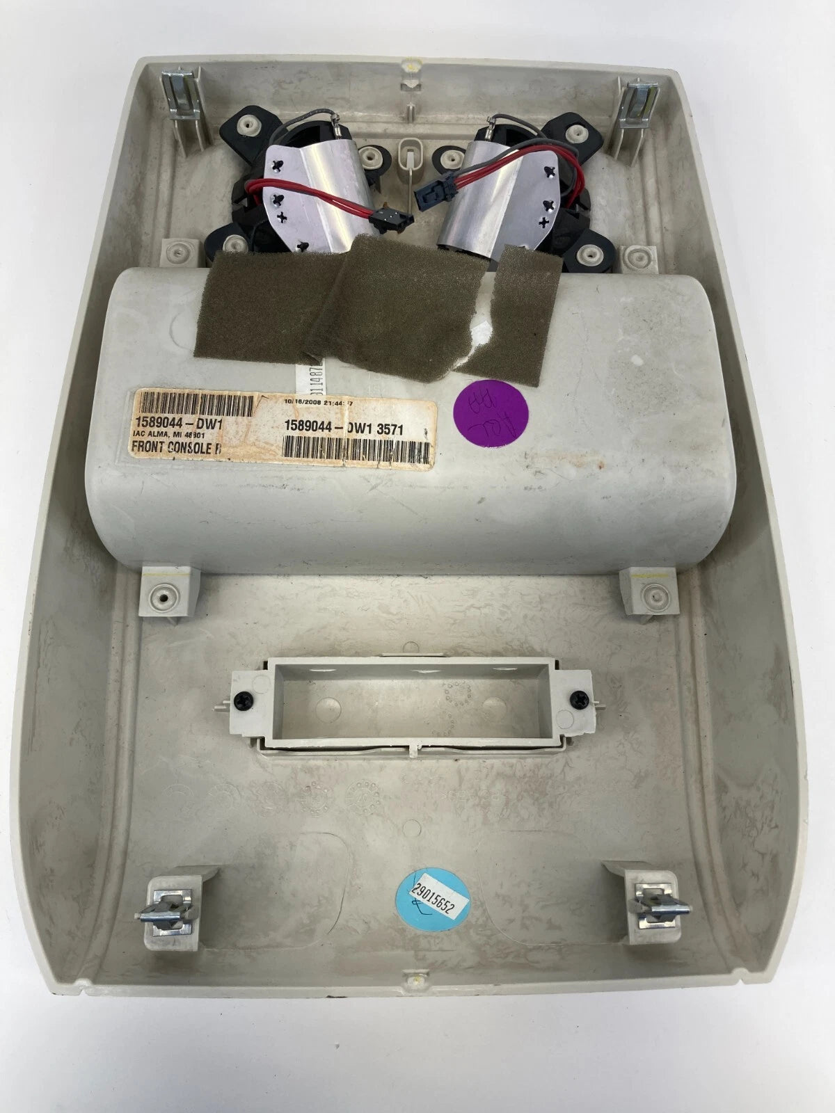 2008-2010 CHRYSLER TOWN & COUNTRY OVERHEAD CONSOLE DOME LAMP STORAGE 1589044