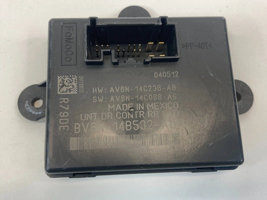 2012-2014 FORD FOCUS REAR RIGHT DOOR LOCK CONTROL MODULE UNIT BV6N-14B532-AH OEM