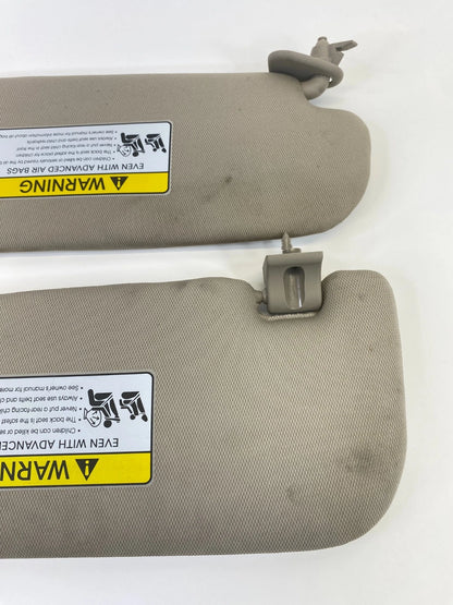 2011-2016 Kia Optima Front Left & Right Side Sunvisor Sun Visor Shade Set Pair