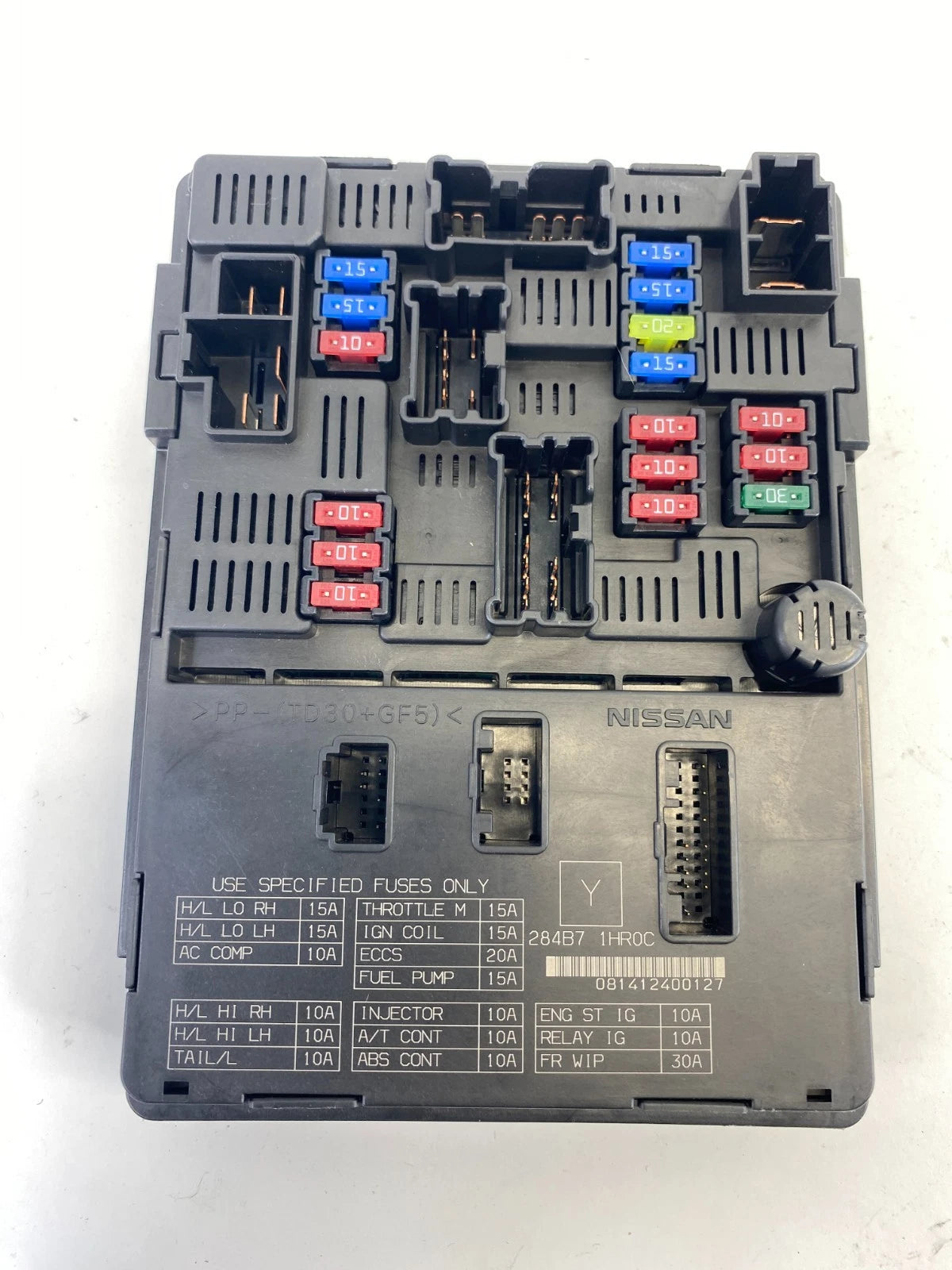 14-19 Nissan Versa Note 1.6L Engine IPDM Power Supply Module Fusebox 284B7-1HR0C