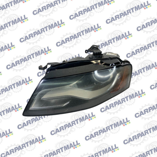 2010-2012 Audi A4 Quattro Left Driver Side Headlight Light Headlamp Xenon OEM