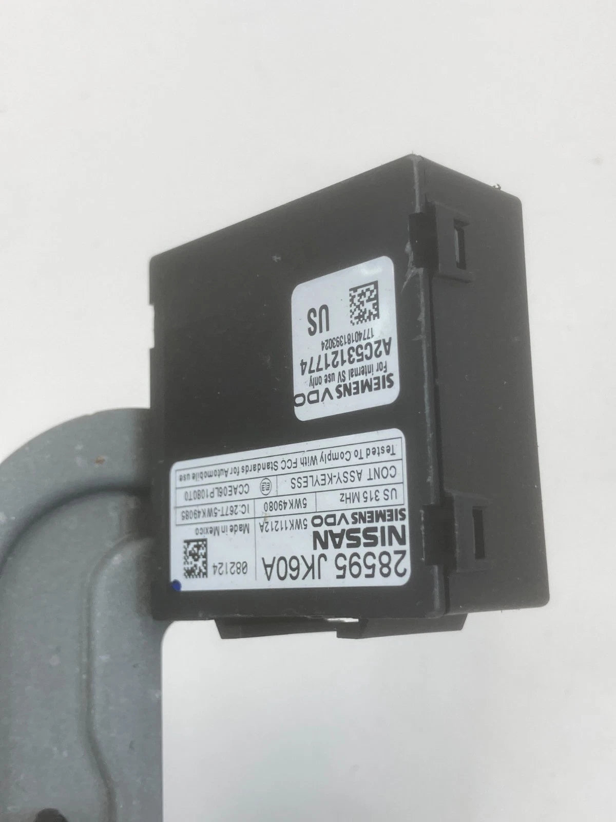 2007 2008 INFINITI G35 SEDAN THEFT KEYLESS LOCKING CONTROL MODULE OEM 28595JK60A