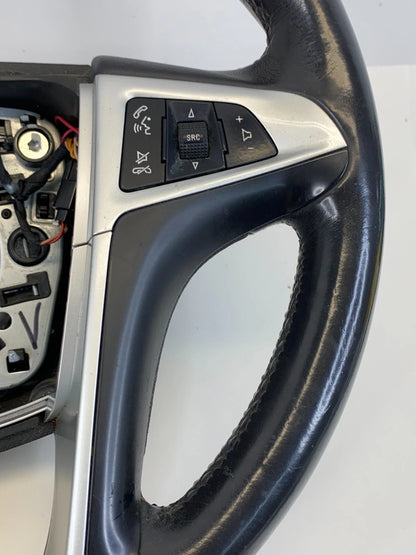 2010 2011 GMC TERRAIN 2011 CHEVY EQUINOX STEERING WHEEL BLACK LEATHER 20851308