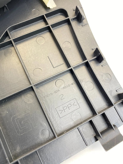 2003-2007 HONDA ACCORD COUPE DASH LEFT DRIVER SIDE END CAP TRIM 77215-SDA-A010