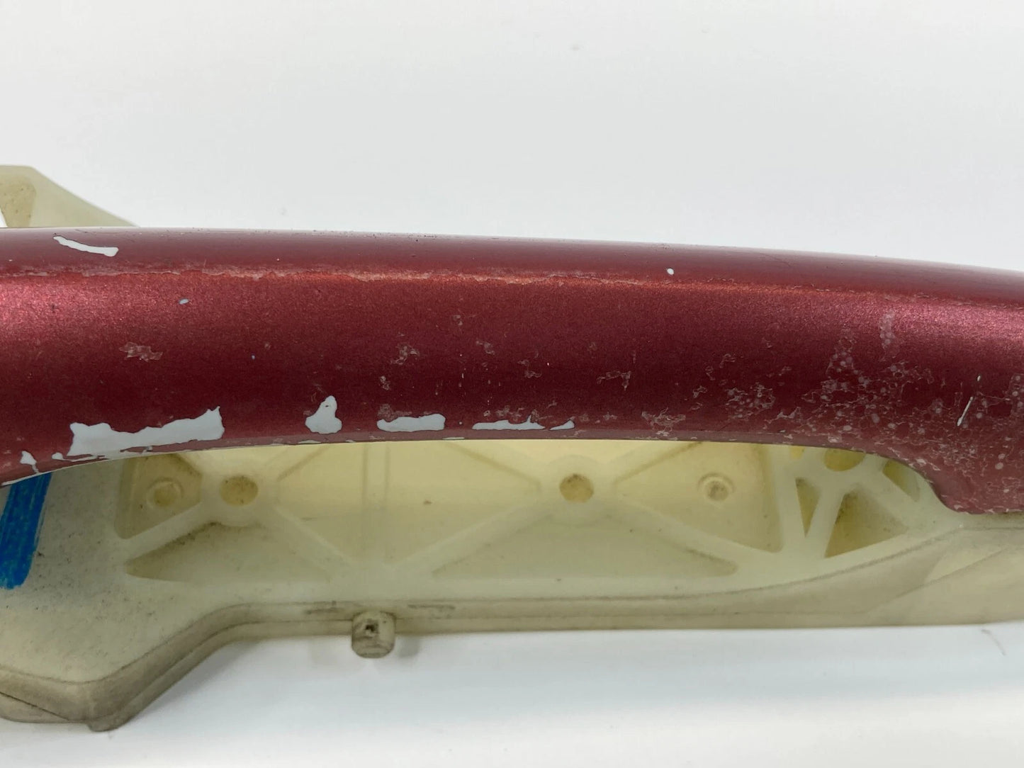 2011-2014 HYUNDAI SONATA GLS REAR LEFT EXTERIOR OUTER DOOR HANDLE RED OEM