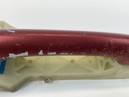 2011-2014 HYUNDAI SONATA GLS REAR LEFT EXTERIOR OUTER DOOR HANDLE RED OEM