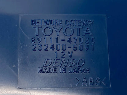 2004 TOYOTA PRIUS 1.5L NETWORK GATEWAY COMPUTER CONTROL MODULE 89111-47030 OEM