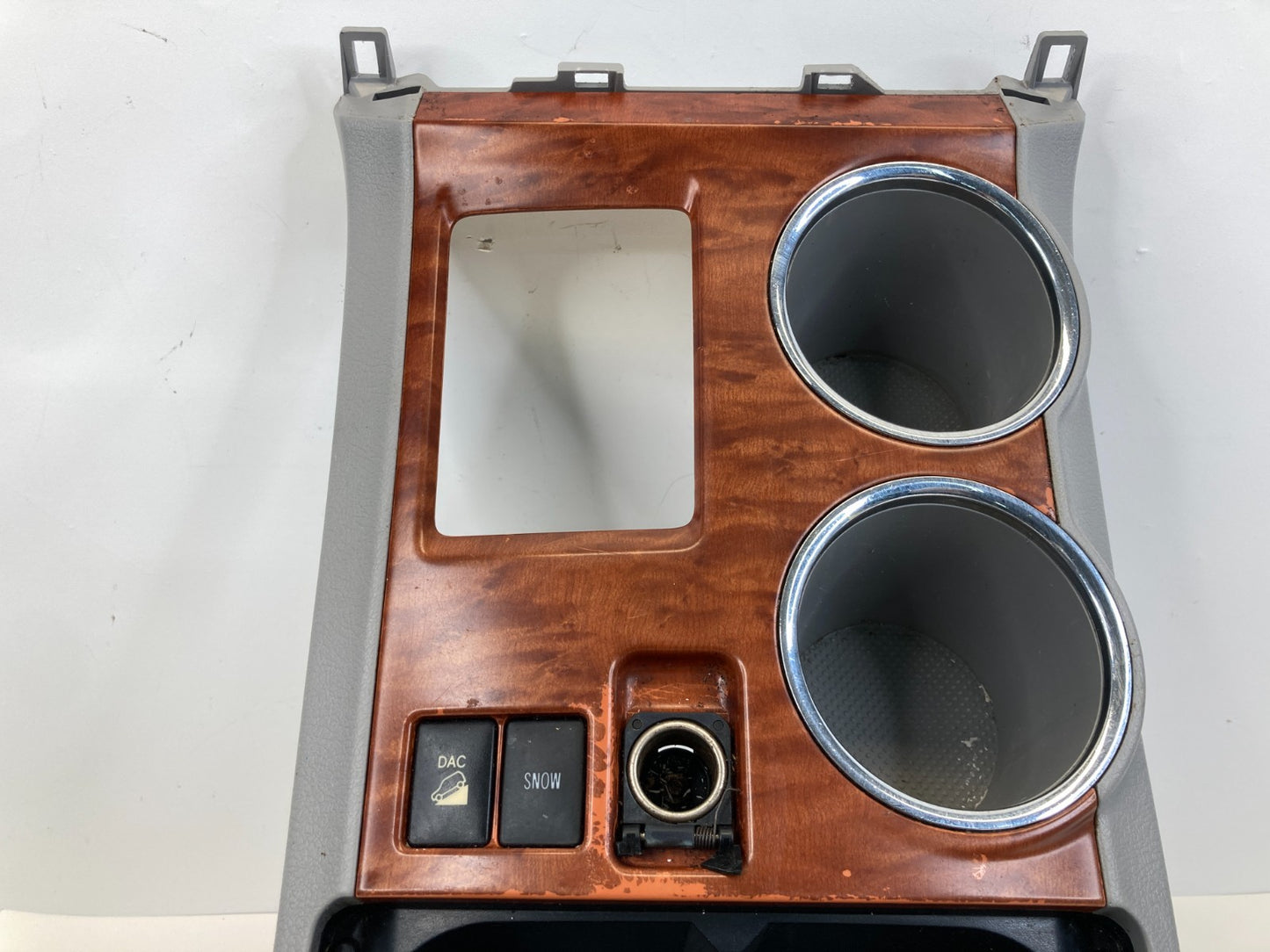 08 09 Toyota Highlander Center Console Shifter Bezel w/ Cup Holder & Switches