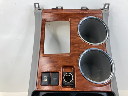 08 09 Toyota Highlander Center Console Shifter Bezel w/ Cup Holder & Switches