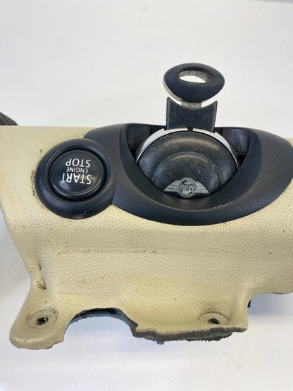 2007-2013 MINI COOPER R56 IGNITION SWITCH KEY CARD READER START BUTTON BEIGE OEM