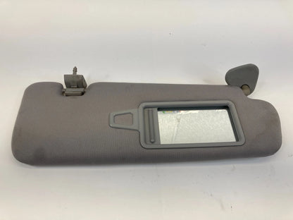 2011-2014 HYUNDAI SONATA RIGHT PASSENGER SUNVISOR SUN VISOR CLTOH GRAY OEM