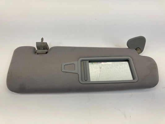 2011-2014 HYUNDAI SONATA RIGHT PASSENGER SUNVISOR SUN VISOR CLTOH GRAY OEM