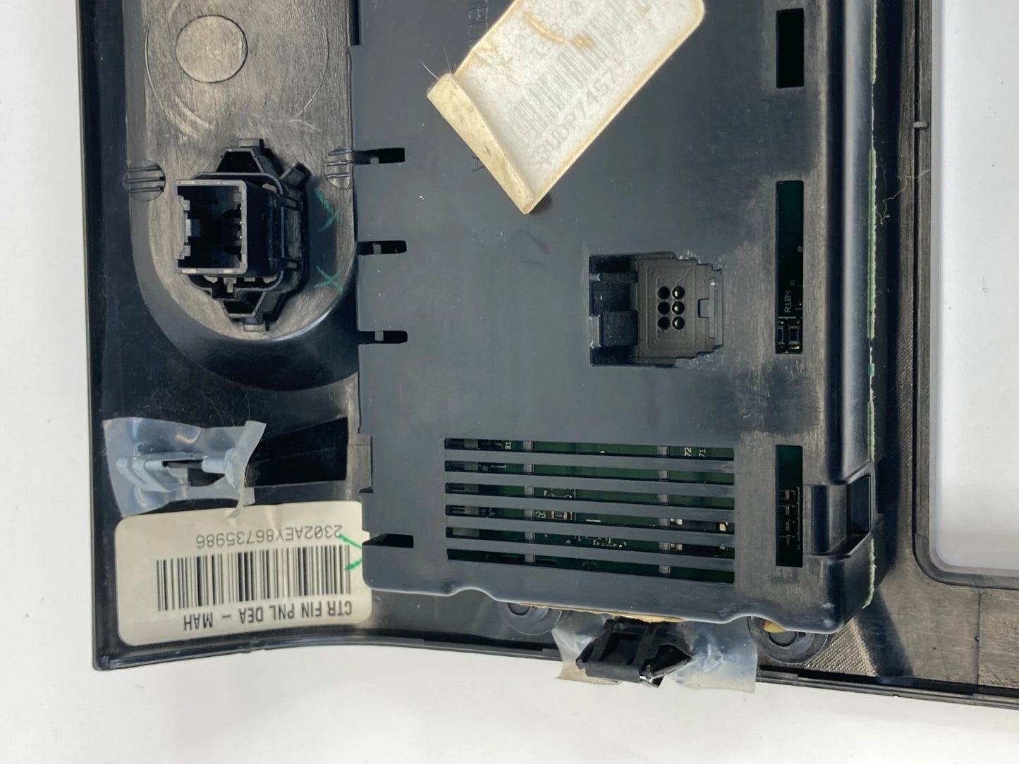 07-14 FORD EXPEDITION AUDIO AC CLIMATE CONTROL SWITCH PANEL & RADIO BEZEL OEM