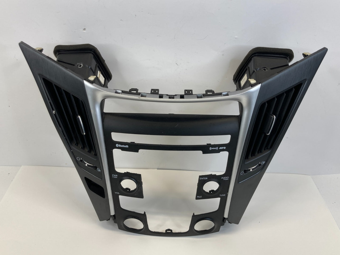 2011-2014 Hyundai Sonata Center Dash Radio Climate Control Bezel w/ Air Vent OEM