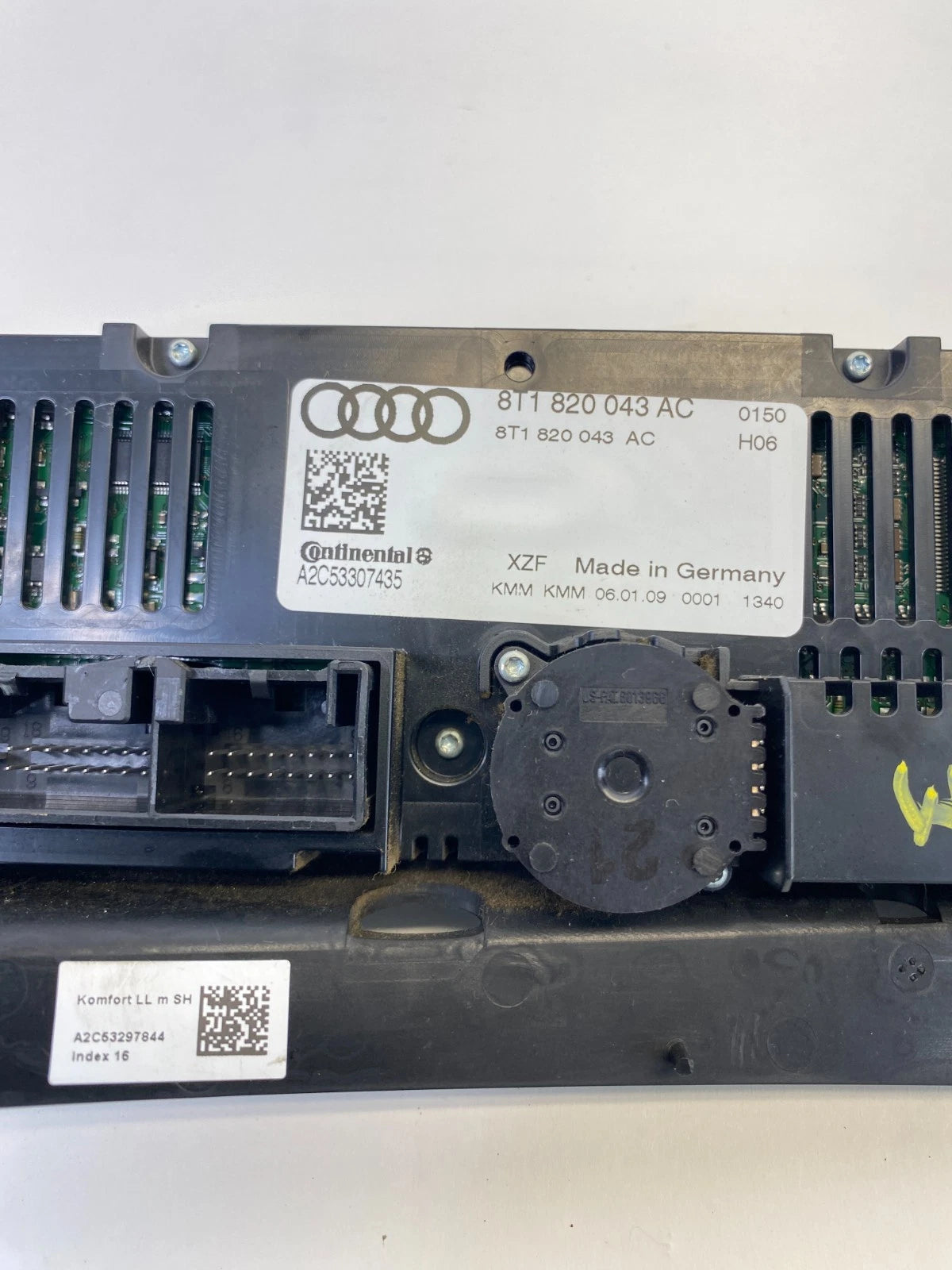 2008-2014 AUDI A5 QUATTRO 09-12 AUDI A4 HVAC A/C CLIMATE CONTROL 8T1-820-043-AC