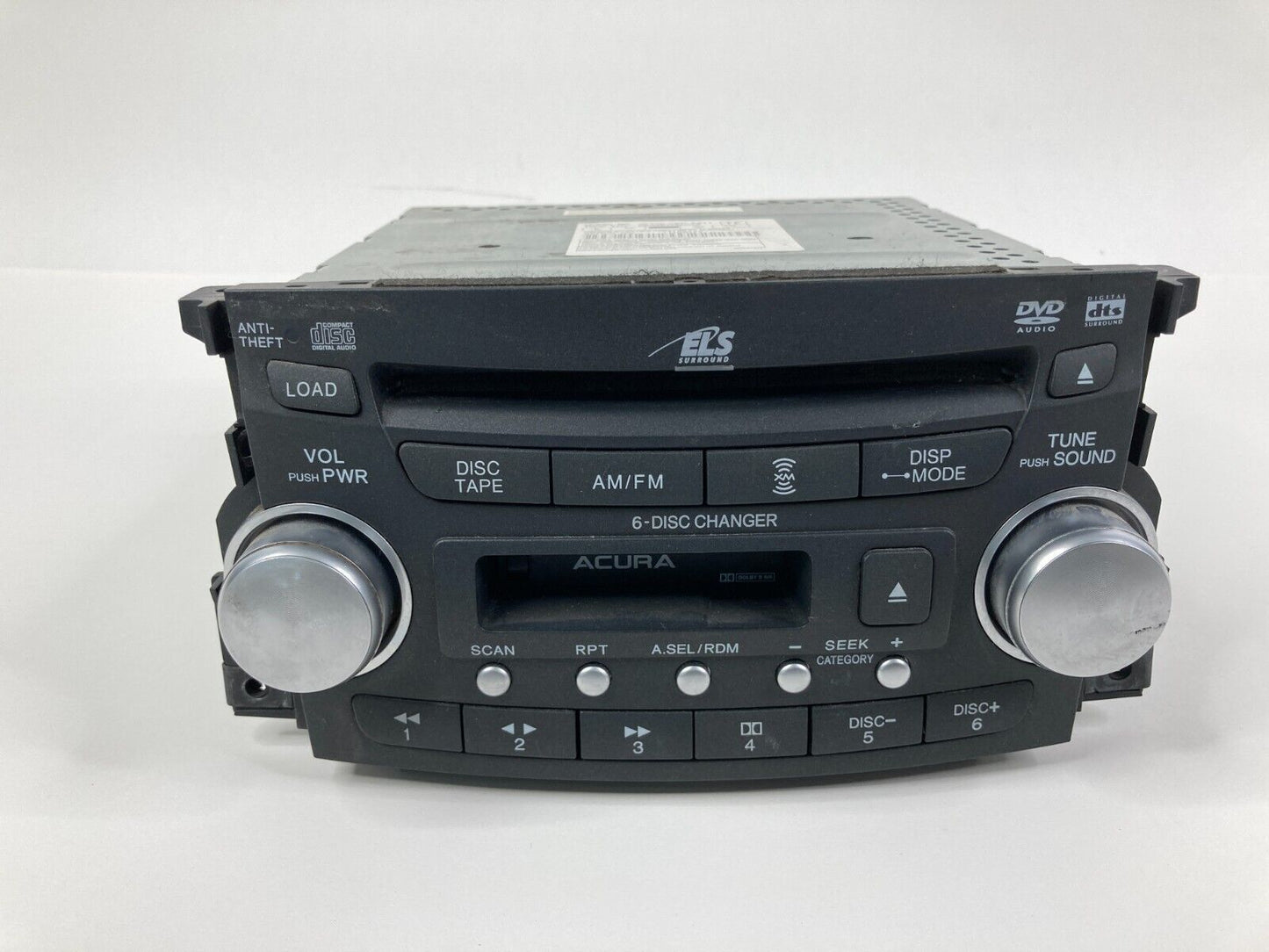 2005 2006 Acura TL AM FM Radio Player CD DVD Receiver 39100-SEP-A411 OEM