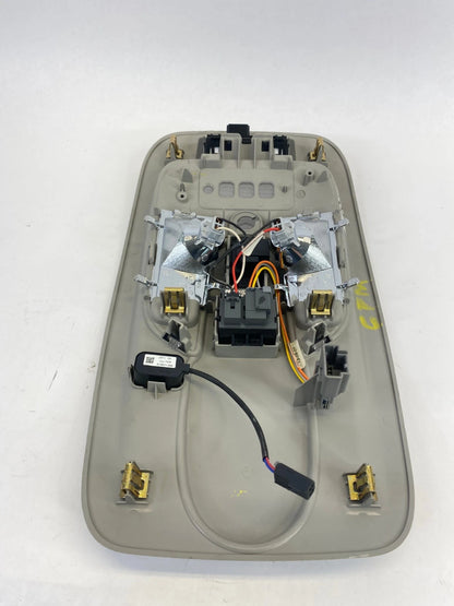 2010-2016 CHEVROLET EQUINOX OVERHEAD CONSOLE MAP LIGHT UNIT OEM FACTORY 22832847