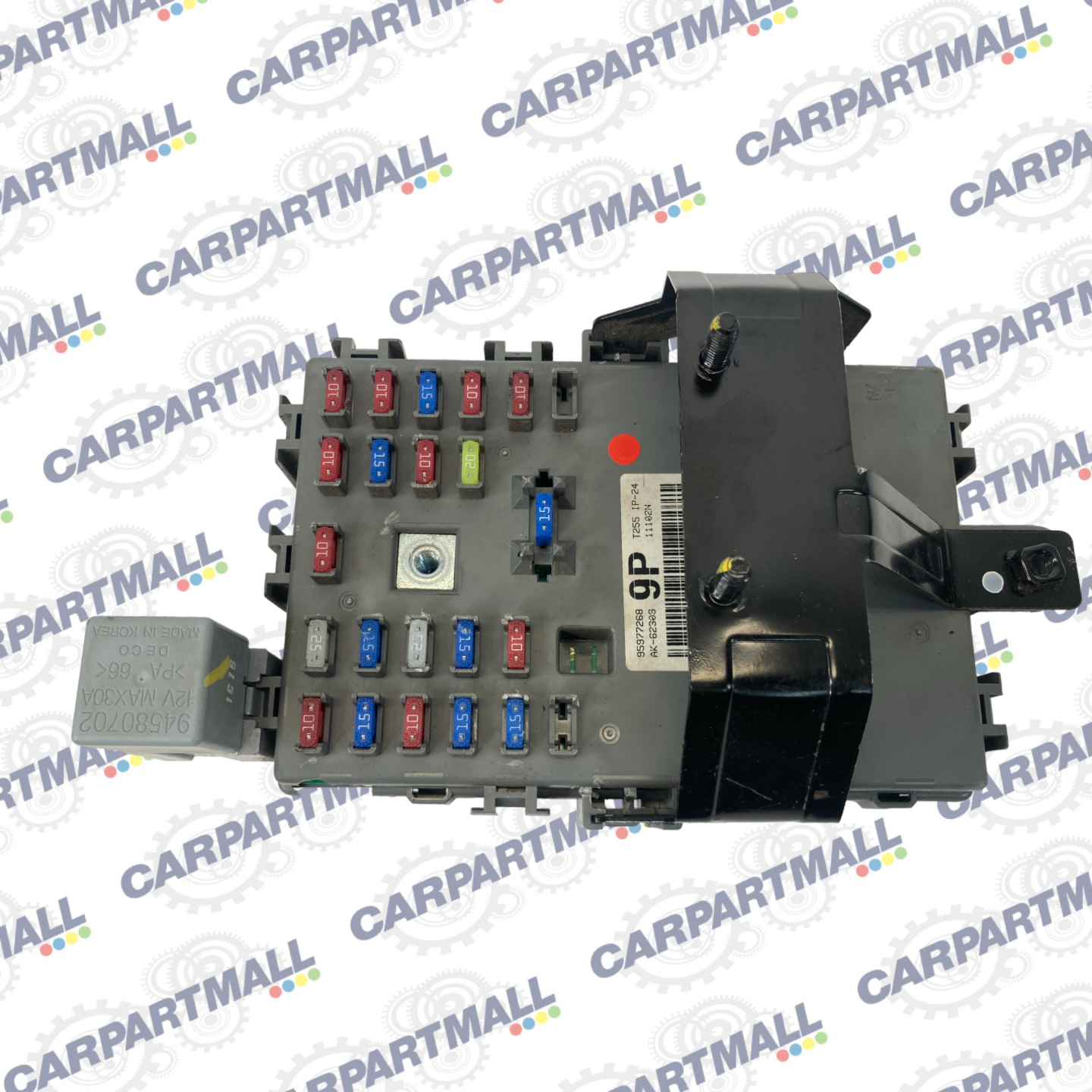 2011 Chevrolet Aveo5 1.6L L4 AT Cabin Fuse Relay Box Instrument Panel 95977268