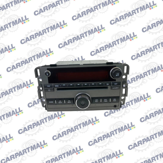 2008-2010 SATURN VUE RADIO RECEIVER AM/FM CD 6 DISC PLAYER ASSEMBLY 25956992 OEM
