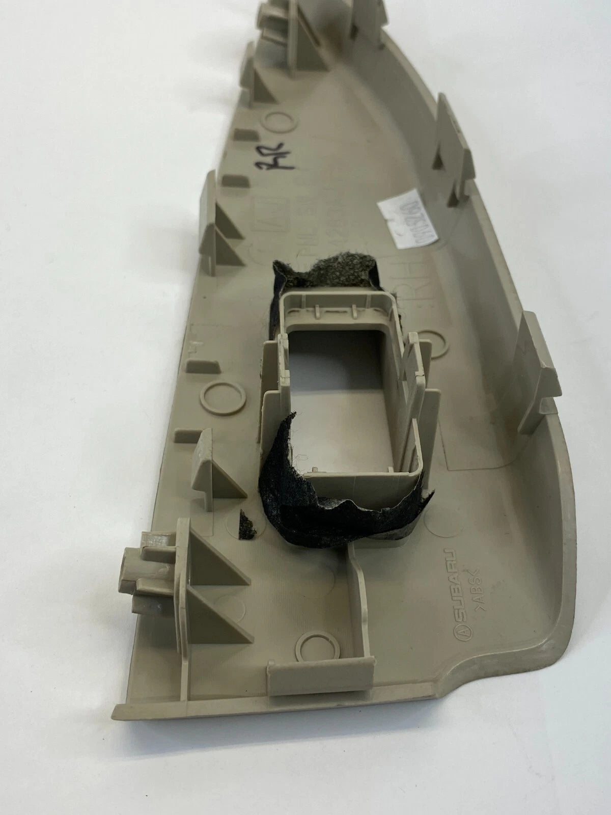 10-14 SUBARU OUTBACK REAR RIGHT DOOR WINDOW SWITCH PANEL TRIM COVER 94263AJ14A