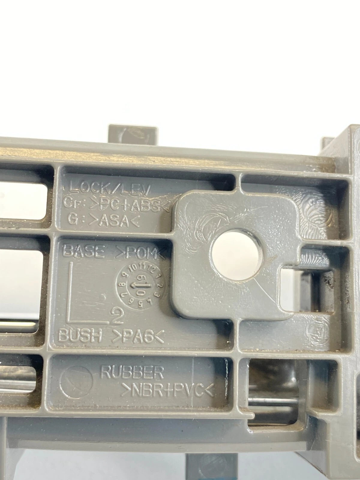 2007-2012 NISSAN SENTRA REAR LEFT DRIVER SIDE INNER DOOR HANDLE ASSEMBLY OEM