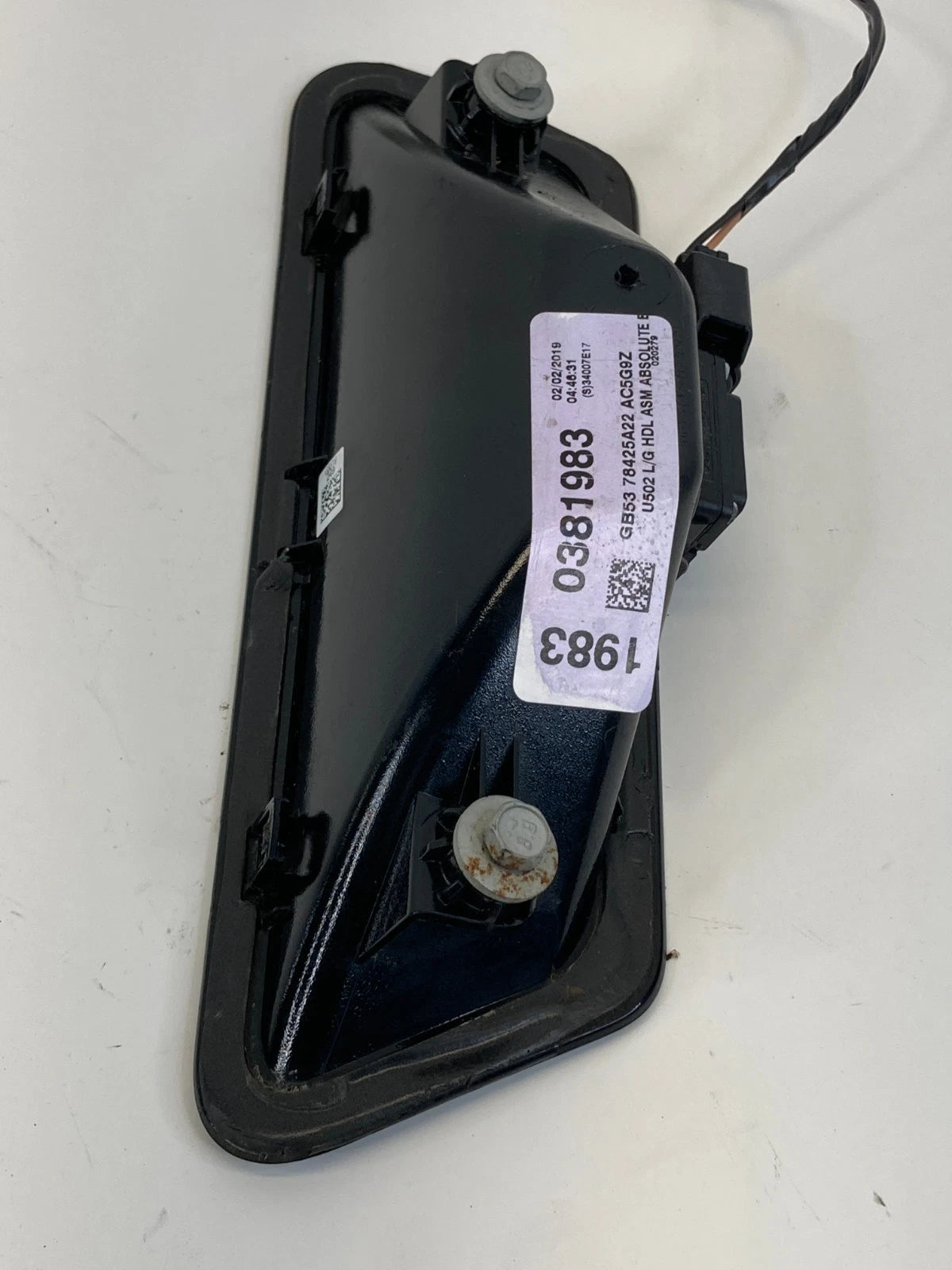 16-19 FORD INTERCEPTOR TAILGATE LIFTGATE DOOR RELEASE HANDLE GB53-78425A22-AC