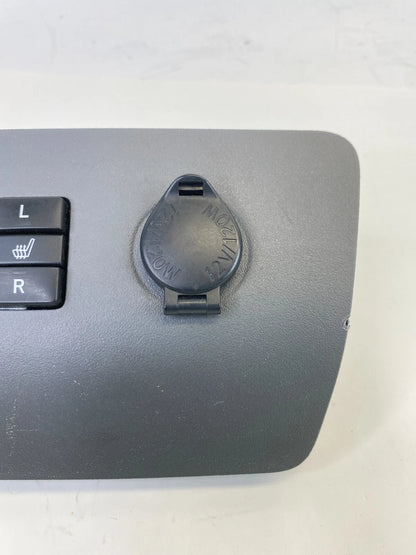 2010 2011 TOYOTA PRIUS CENTER CONSOLE TRIM HEATER SEAT WARMER SWITH POWER OUTLET