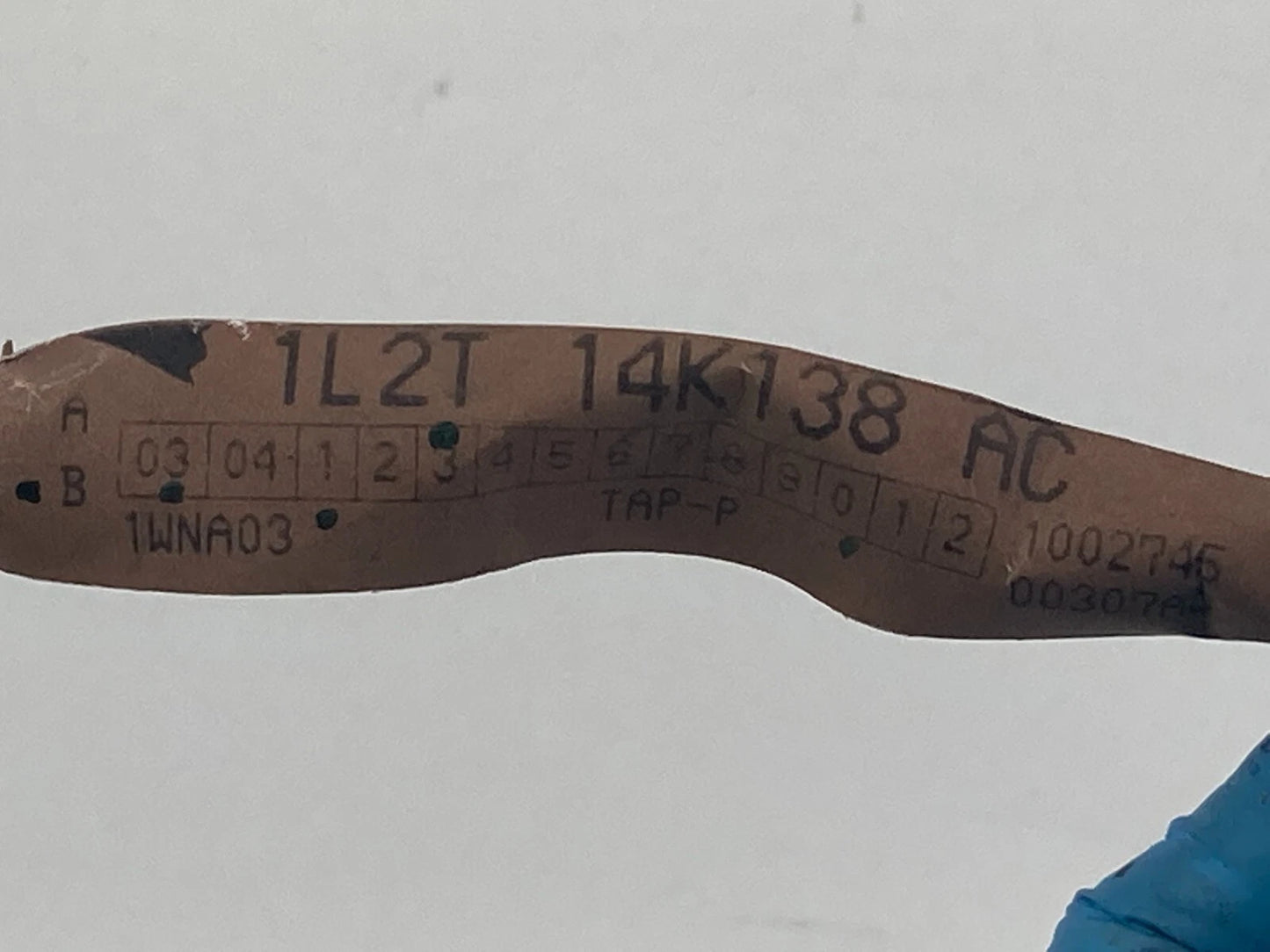 02-10 FORD EXPLORER DRIVER DOOR SECURITY KEYLESS ENTRY PAD HARNESS 1L2T14K138AC