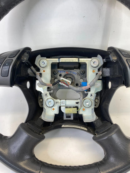 2005-2010 HONDA ODYSSEY STEERING WHEEL LEATHER BLACK W/ AUDIO CRUISE CONTROL OEM