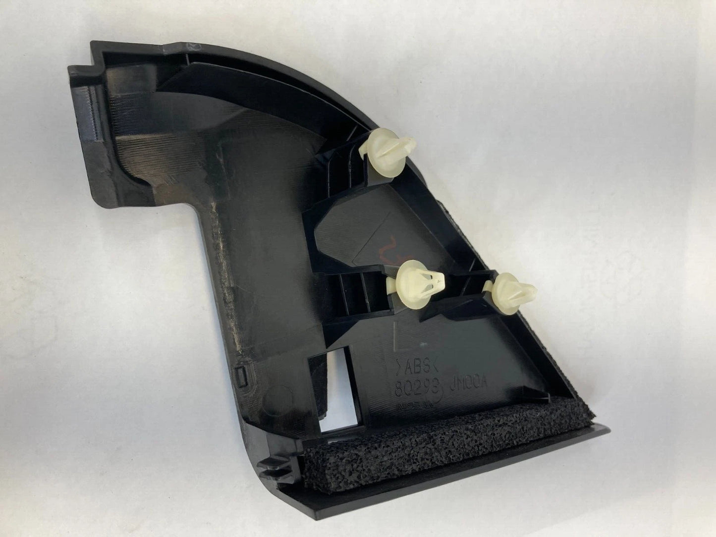 2008-2013 NISSAN ROGUE FRONT LEFT INNER DOOR MIRROR COVER TRIM OEM 80293JM00A