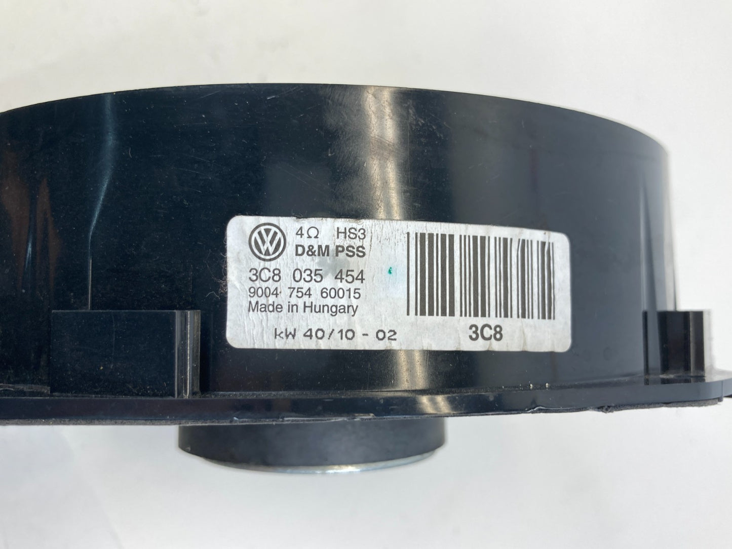 09-17 Volkswagen CC Front Right Passenger Side Door Audio Speaker 3C8-035-454