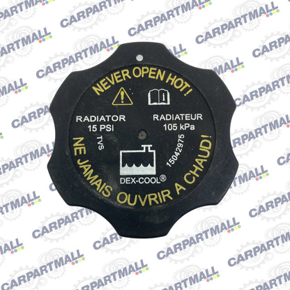 2002-2009 CHEVY TRAILBLAZER GMC ENVOY RADIATOR COOLANT RESERVOIR CAP 15042975