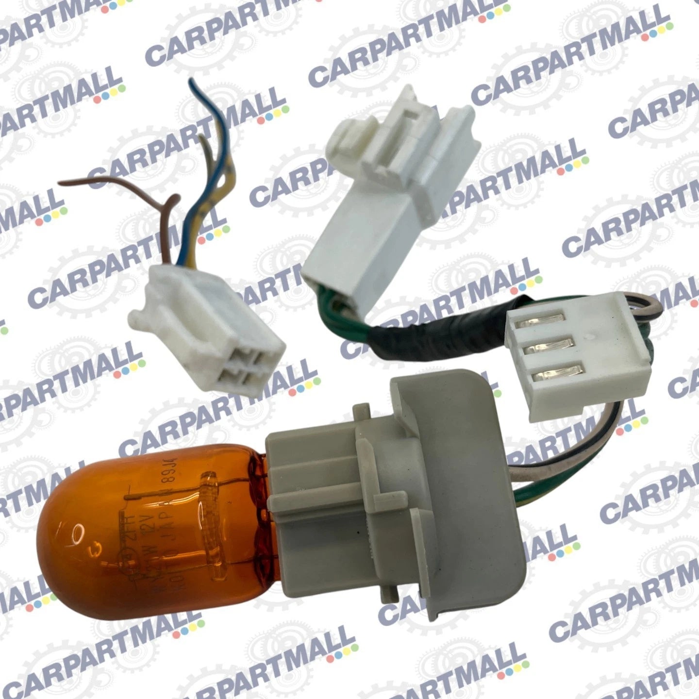 2007-2009 TOYOTA CAMRY FRONT TURN SIGNAL LIGHT BULB SOCKET RETAINER HARNESS OEM